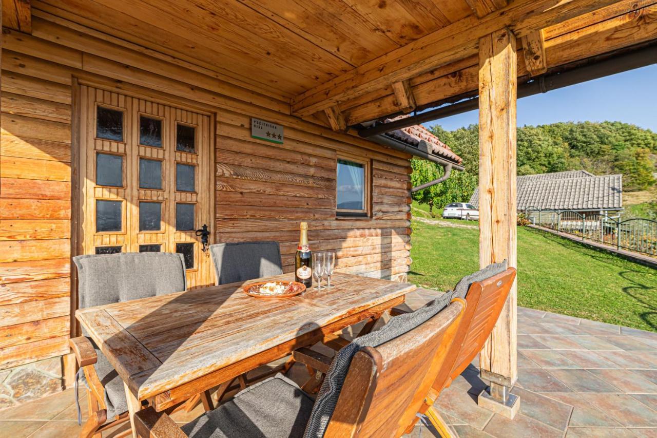 Vineyard Chalet Hansel And Gretel - Happy Rentals Otočec Esterno foto