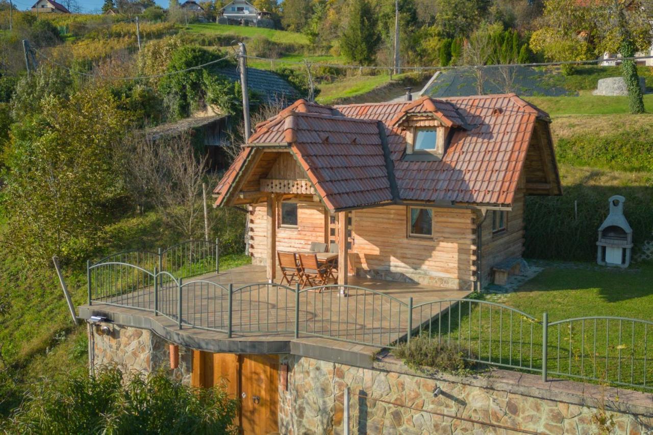 Vineyard Chalet Hansel And Gretel - Happy Rentals Otočec Esterno foto